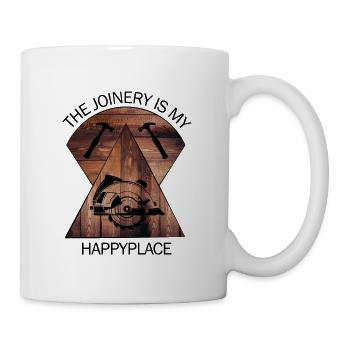 Charpentier, charpentier, charpentier, charpentier, artisan, bois - Mug blanc - blanc - Droite