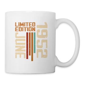 Juin 1952 Cadeau anniversaire Juin 1952 Rétro 1952 - Mug blanc - blanc - Droite