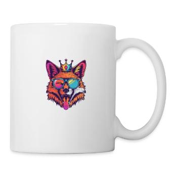 Fox Birthday Funny Party - Mug - white - Right