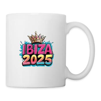 Ibiza 2025 Krone - Mug - white - Right