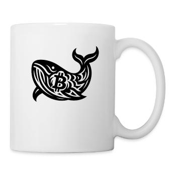 BTC Whale - Mug blanc - blanc - Droite