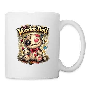 Voodoo Doll – Poupée Vaudou Kawaï - Mug blanc - blanc - Droite