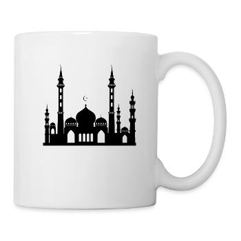 Mosque / Mosque in Arabia Crescent & Star - Mug - white - Right