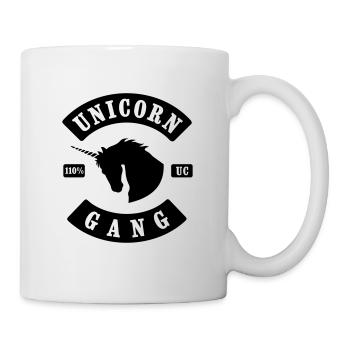 UNICORN GANG 110% UC - Tasse - Weiß - Rechts