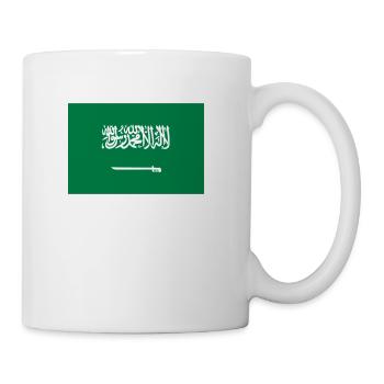 National Flag Of Saudi Arabia - Mug - white - Right