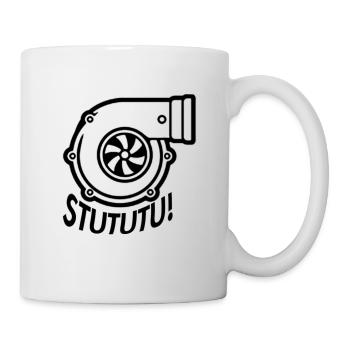 TURBO STUTUTU! - Tasse - Weiß - Rechts