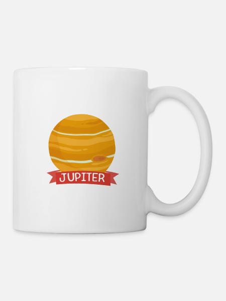 Planet Jupiter Space gift - Mug - white