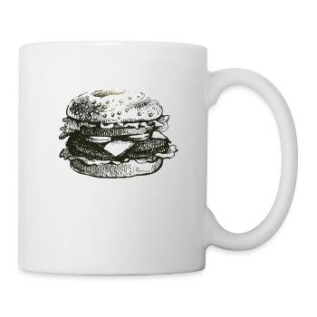 Burger - Mug - white - Right