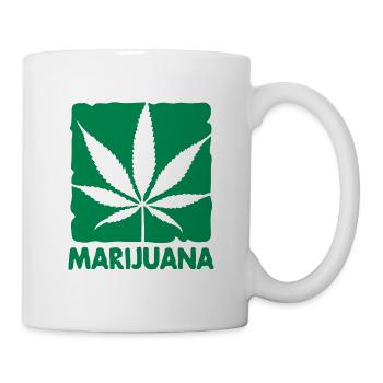 marijuana in boxed - Mug - white - Right