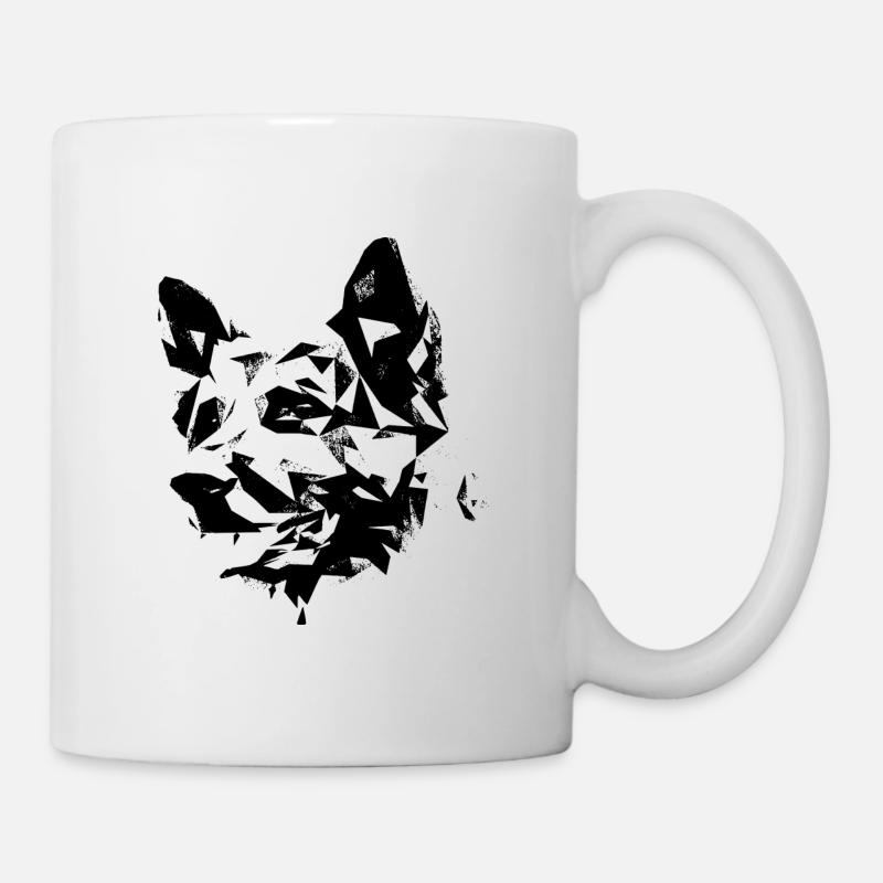 Schäferhund - Tasse - Weiß