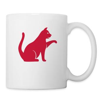 Chat - Mug blanc - blanc - Droite