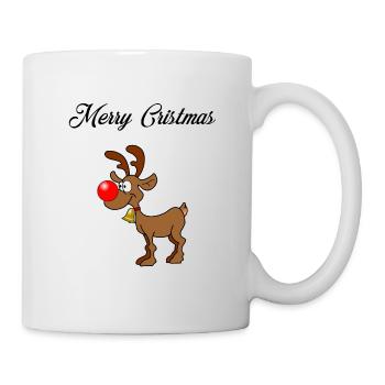 Rudolph the Red Nose Reindeer - Tasse - Weiß - Rechts