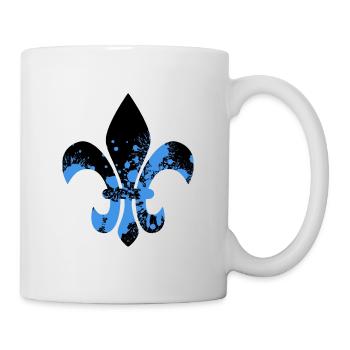 Blume der Lilien - Tasse - Weiß - Rechts