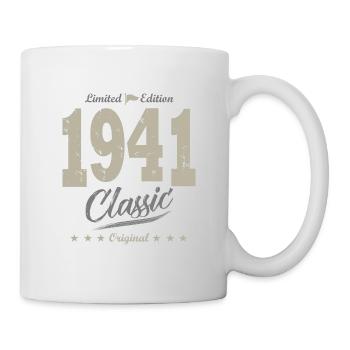 LIMITED EDITION 1941 cadeau anniversaire 81 ans - Mug blanc - blanc - Droite