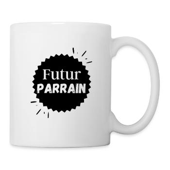 Futur parrain ! Idée cadeau - Mug blanc - blanc - Droite