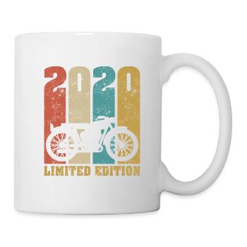 Vintage Moto 2020 Rétro Cadeau D'anniversaire - Mug blanc - blanc - Droite