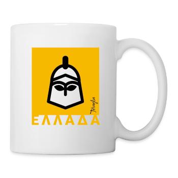 Square greek 02 - Mug blanc - blanc - Droite