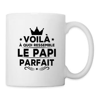 Voila à Quoi Ressemble le Papi Parfait - Mug blanc - blanc - Droite