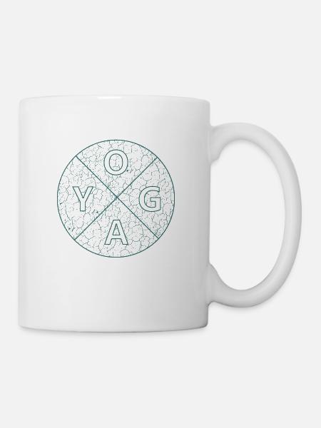 Yoga Yogi - Tasse - Weiß