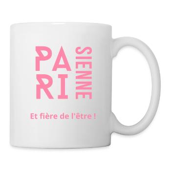 Parisienne - Mug blanc - blanc - Droite
