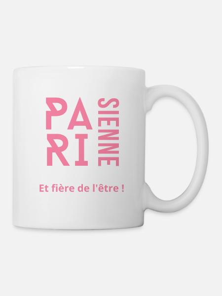 Parisienne - Mug blanc - blanc