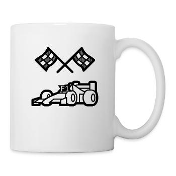 MYST3RCORP RACING BLACK - Mug - white - Right