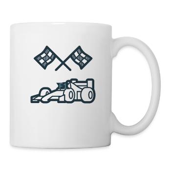 MYST3RCORP RACING BLUE - Mug - white - Right
