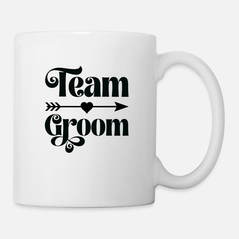 Team Groom bachelor Party - Tasse - Weiß