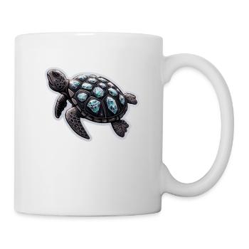 Diamond turtle - Tasse - Weiß - Rechts
