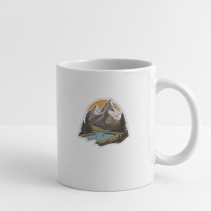 Schweizer Berge Tasse