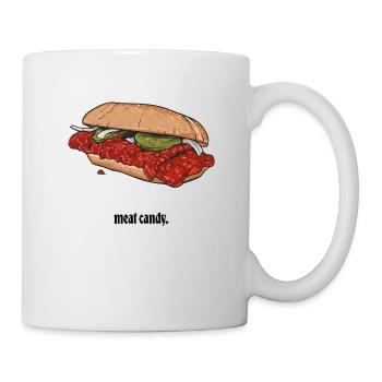 BBQ // Illustration - Tasse - Weiß - Rechts