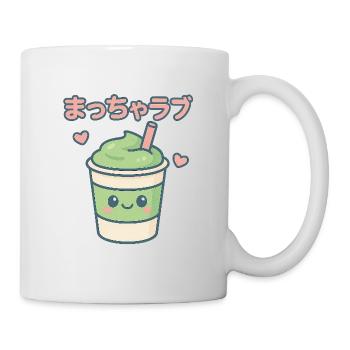 Matcha Love Kawaii Drinking Mug - Mug - white - Right