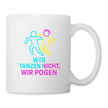 Neon Pogo Dance Duo - Mug - white - Right
