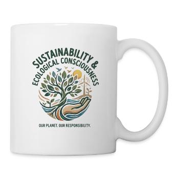 Sustainability & Ecological Consciousness  - Mug - white - Right