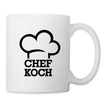 Cuisinier - Mug blanc - blanc - Droite