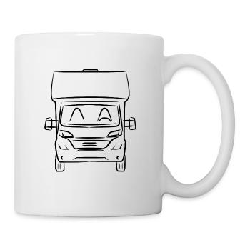 Mobile home drawing - Mug - white - Right