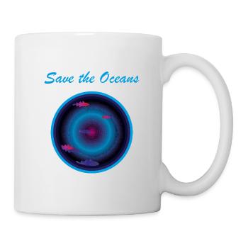 Sauvez les océans 2 par Miria - Mug blanc - blanc - Droite