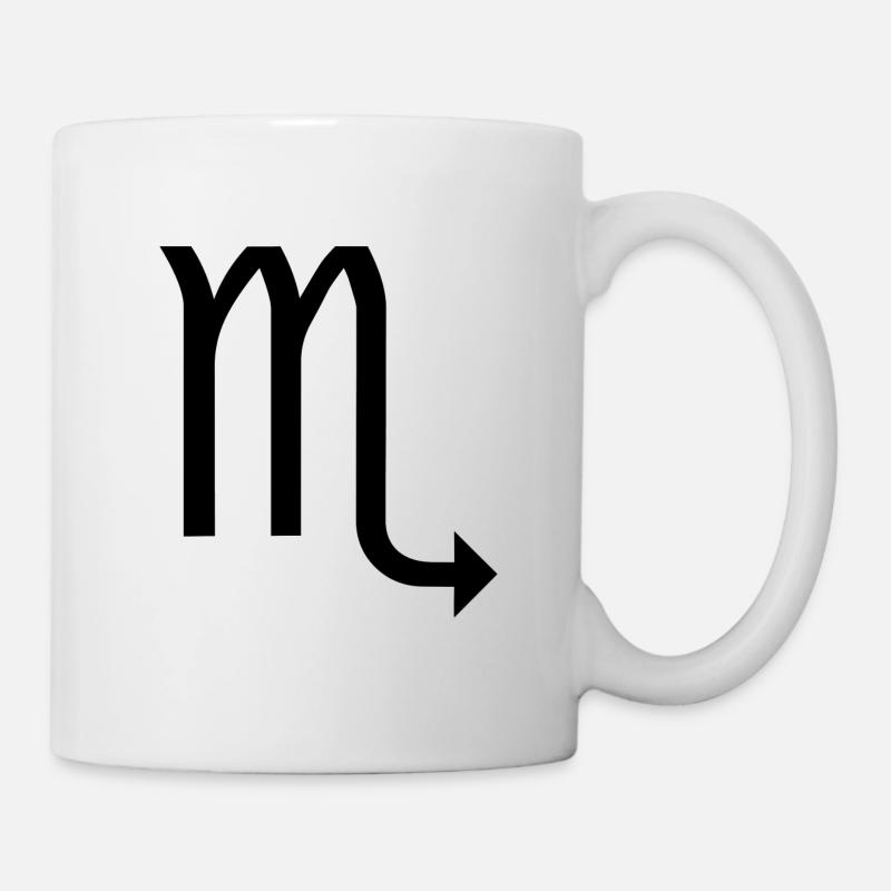 scorpion - Mug - white