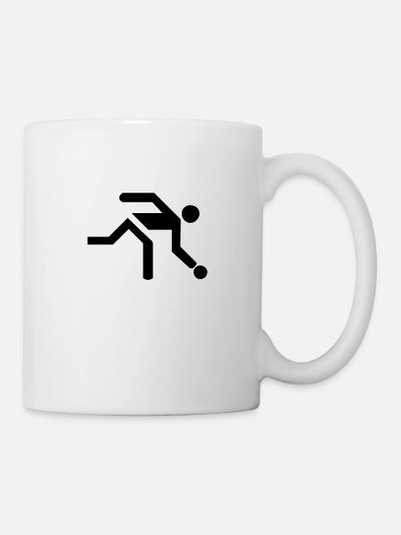 Kegler - Tasse - Weiß