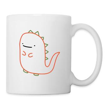 Dino - Tasse - Weiß - Rechts