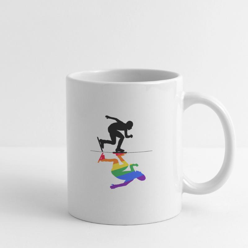 eislauf eisschnelllauf shorttrack shorttracker Tasse