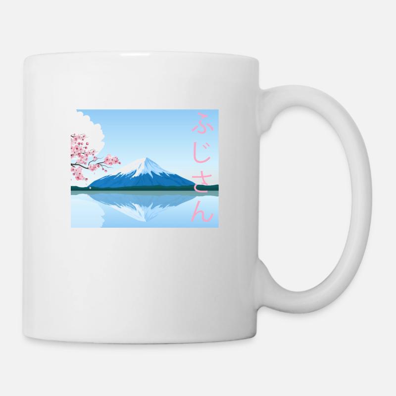 fuji san - Mug blanc - blanc