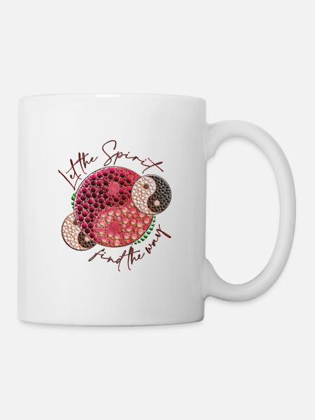 Let the Spirit find the way - Tasse - Weiß