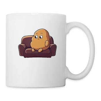 Larve - Mug blanc - blanc - Droite