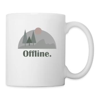 Mountains, Climbers, Nature, Adventure - Mug - white - Right