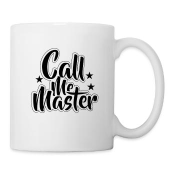 Master bestanden Abschluss Promotion Sponsion Uni - Tasse - Weiß - Rechts