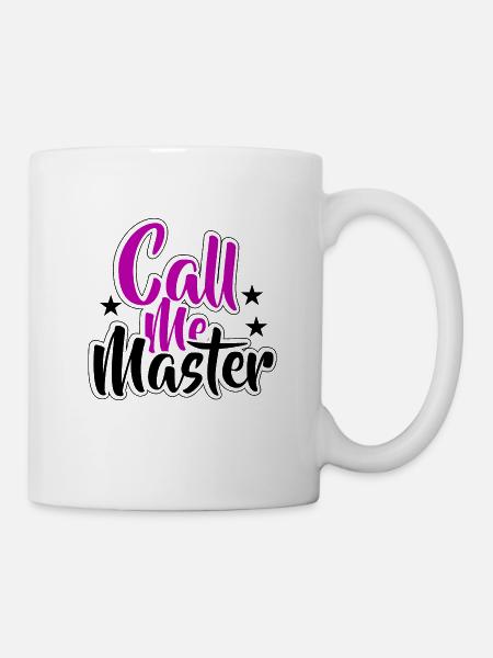 Diplôme de Master Diplôme Université - Mug blanc - blanc