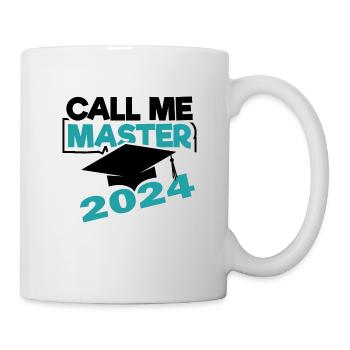 Master 2024 Master's Degree Graduation Graduate - Mug - white - Right