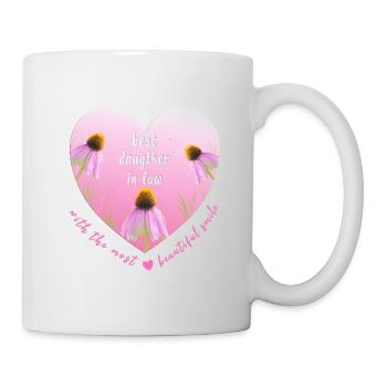 best daugther in law - Tasse - Weiß - Rechts