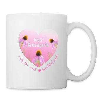 beste Schwägerin - Tasse - Weiß - Rechts
